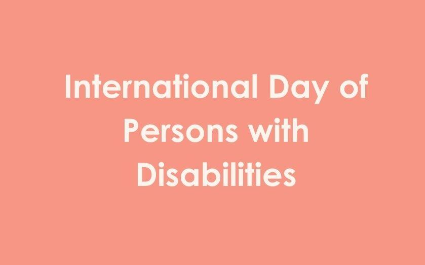 International Day of Persons with Disabilities