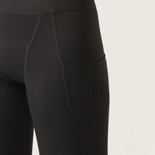 Load image into Gallery viewer, Modibodi 7/8 Recycled Active Leggings Black Moderate-Heavy 