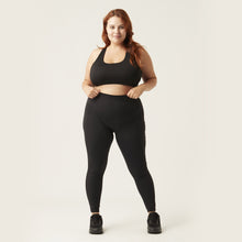 Load image into Gallery viewer, Modibodi 7/8 Recycled Active Leggings Black Moderate-Heavy 
