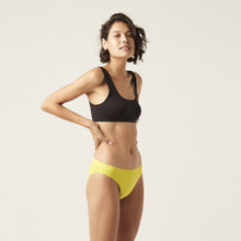 Load image into Gallery viewer, Modibodi Recycled Seamfree Bikini Pistachio Moderate-Heavy 
