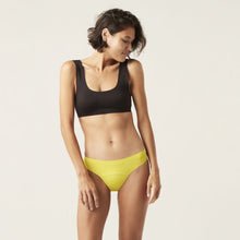 Load image into Gallery viewer, Modibodi Recycled Seamfree Bikini Pistachio Moderate-Heavy 