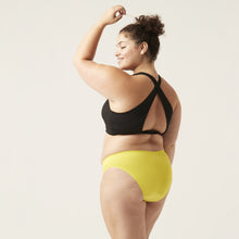 Load image into Gallery viewer, Modibodi Recycled Seamfree Bikini Pistachio Moderate-Heavy 
