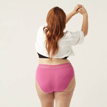 Load image into Gallery viewer, Modibodi Sensual Hi-Waist Bikini Sunkissed Light-Moderate 