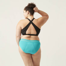Load image into Gallery viewer, Modibodi Sensual Hi-Waist Bikini Turquoise Maxi 