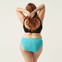 Load image into Gallery viewer, Modibodi Vegan Bikini Turquoise Heavy-Overnight 