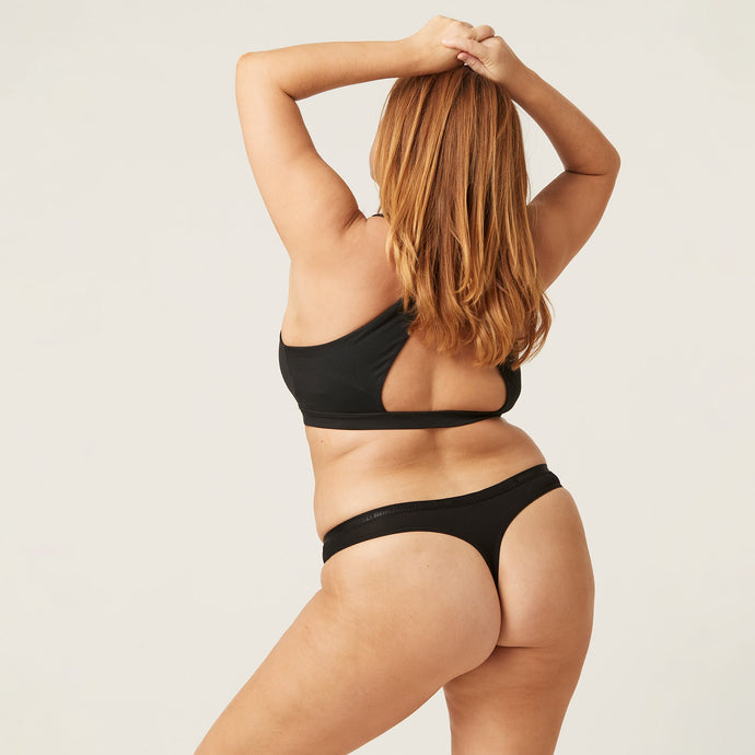 Modibodi Classic Thong Black Super Light |ModelName:Mercy 14/L