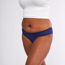 Load image into Gallery viewer, Modibodi Swimwear Bikini Pants Navy Light-Moderate 