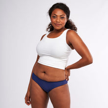Load image into Gallery viewer, Modibodi Swimwear Bikini Pants Navy Light-Moderate 