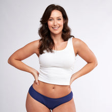 Load image into Gallery viewer, Modibodi Swimwear Bikini Pants Navy Light-Moderate 