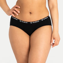 Load image into Gallery viewer, Modibodi Active Brief Black Light-Moderate 