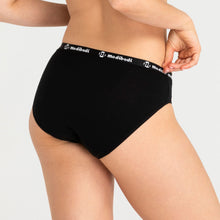 Load image into Gallery viewer, Modibodi Active Brief Black Light-Moderate 