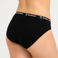 Load image into Gallery viewer, Modibodi Active Brief Black Light-Moderate 