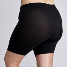 Load image into Gallery viewer, Modibodi Anti-Chafing Short Black Moderate-Heavy 