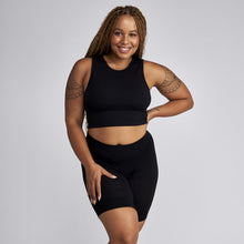 Load image into Gallery viewer, Modibodi Anti-Chafing Short Black Moderate-Heavy 