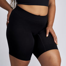 Load image into Gallery viewer, Modibodi Anti-Chafing Short Black Moderate-Heavy 