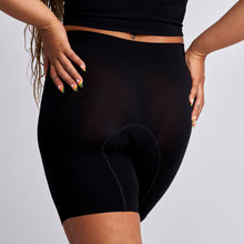 Load image into Gallery viewer, Modibodi Anti-Chafing Short Black Moderate-Heavy 