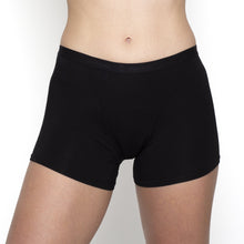Load image into Gallery viewer, Modibodi Classic Boyshort Black Heavy-Overnight 