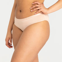 Load image into Gallery viewer, Modibodi Classic Bikini Beige Moisture Wicking 
