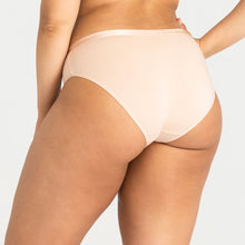Load image into Gallery viewer, Modibodi Classic Bikini Beige Moisture Wicking 