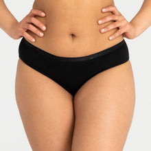 Load image into Gallery viewer, Modibodi Classic Bikini Black Moisture Wicking 