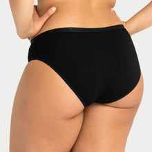 Load image into Gallery viewer, Modibodi Classic Bikini Black Moisture Wicking 