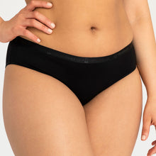 Load image into Gallery viewer, Modibodi Classic Bikini Black Moisture Wicking 