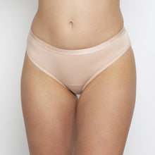 Load image into Gallery viewer, Modibodi Classic Bikini Beige Moisture Wicking 