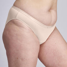 Load image into Gallery viewer, Modibodi Classic Bikini Beige Moderate-Heavy 