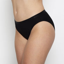 Load image into Gallery viewer, Modibodi Classic Bikini Black Heavy-Overnight 