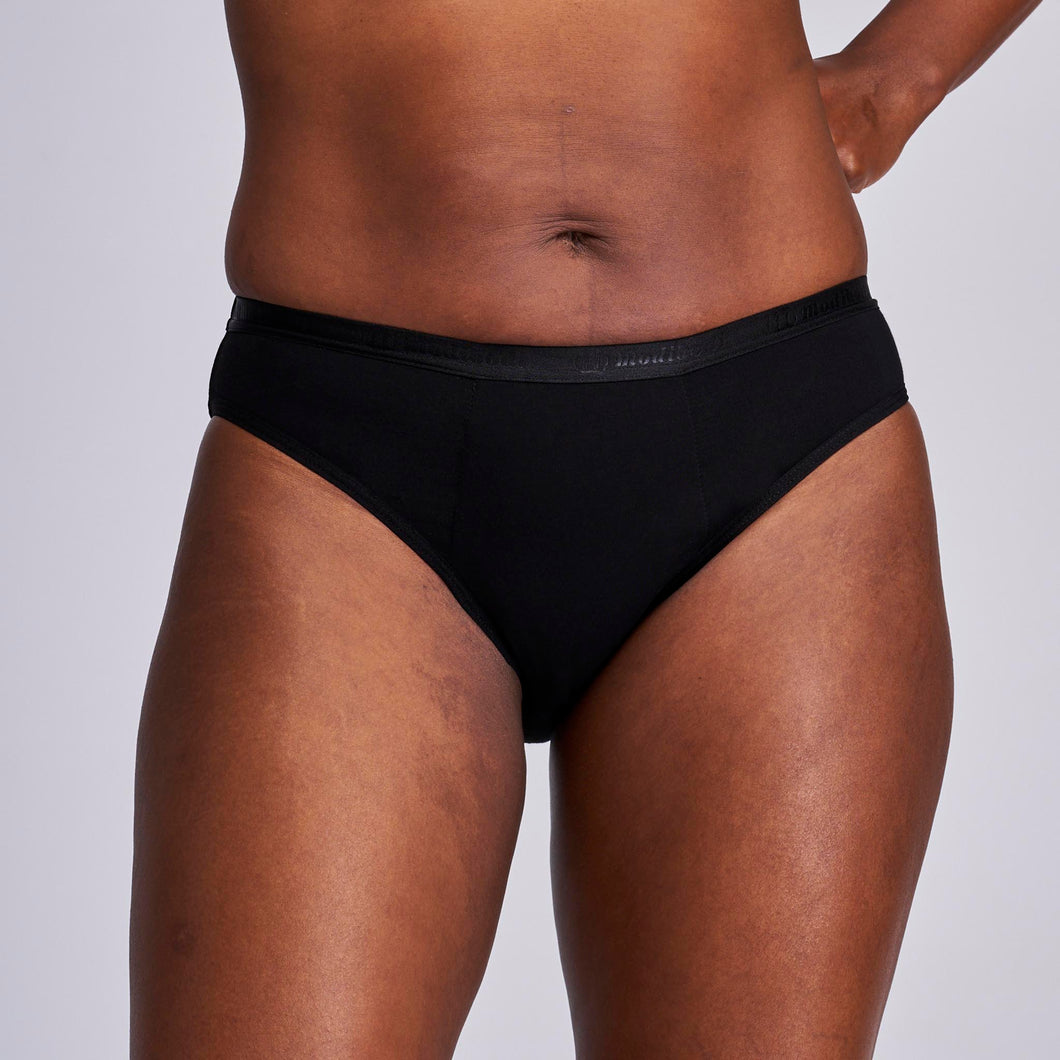Modibodi Classic Bikini Black Maxi |ModelName:Juneth M/12