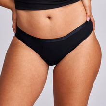 Load image into Gallery viewer, Modibodi Classic Bikini 5 Pack Black Maxi