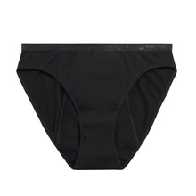Load image into Gallery viewer, Modibodi Classic Bikini Black Maxi Flatlay