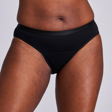 Load image into Gallery viewer, Modibodi Classic Bikini Black Moderate-Heavy 