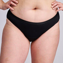 Load image into Gallery viewer, Modibodi Classic Bikini Black Moderate-Heavy 