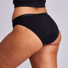 Load image into Gallery viewer, Modibodi Classic Bikini Black Moderate-Heavy 