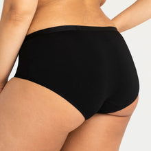 Load image into Gallery viewer, Modibodi Classic Boyleg Black Light-Moderate 