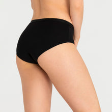 Load image into Gallery viewer, Modibodi Classic Boyleg Black Light-Moderate 