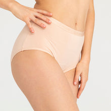 Load image into Gallery viewer, Modibodi Classic Full Brief Beige Light-Moderate 