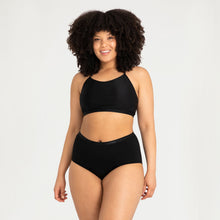 Load image into Gallery viewer, Modibodi Classic Full Brief Black Light-Moderate 