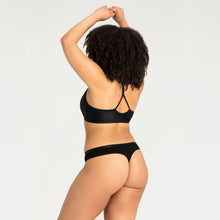 Load image into Gallery viewer, Modibodi Classic Thong Black Super Light 