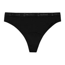 Load image into Gallery viewer, Modibodi Classic Thong Black Super Light Flatlay