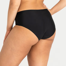 Load image into Gallery viewer, Modibodi Seamfree Boyleg Black Moisture Wicking 