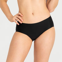 Load image into Gallery viewer, Modibodi Seamfree Boyleg Black Moisture Wicking 