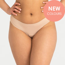 Load image into Gallery viewer, Modibodi Seamfree Bikini Tan Moderate-Heavy 