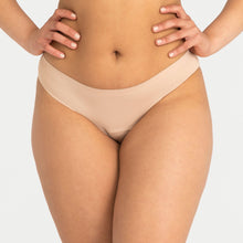 Load image into Gallery viewer, Modibodi Seamfree Bikini Tan Moderate-Heavy 