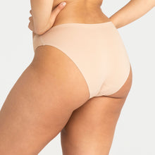 Load image into Gallery viewer, Modibodi Seamfree Bikini Tan Moderate-Heavy 