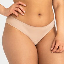Load image into Gallery viewer, Modibodi Seamfree Bikini Tan Moderate-Heavy 