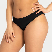 Load image into Gallery viewer, Modibodi Seamfree Bikini Black Moderate-Heavy 
