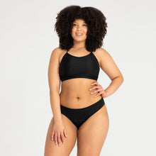Load image into Gallery viewer, Modibodi Seamfree Bikini Black Moderate-Heavy 