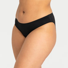 Load image into Gallery viewer, Modibodi Seamfree Bikini Black Moderate-Heavy 